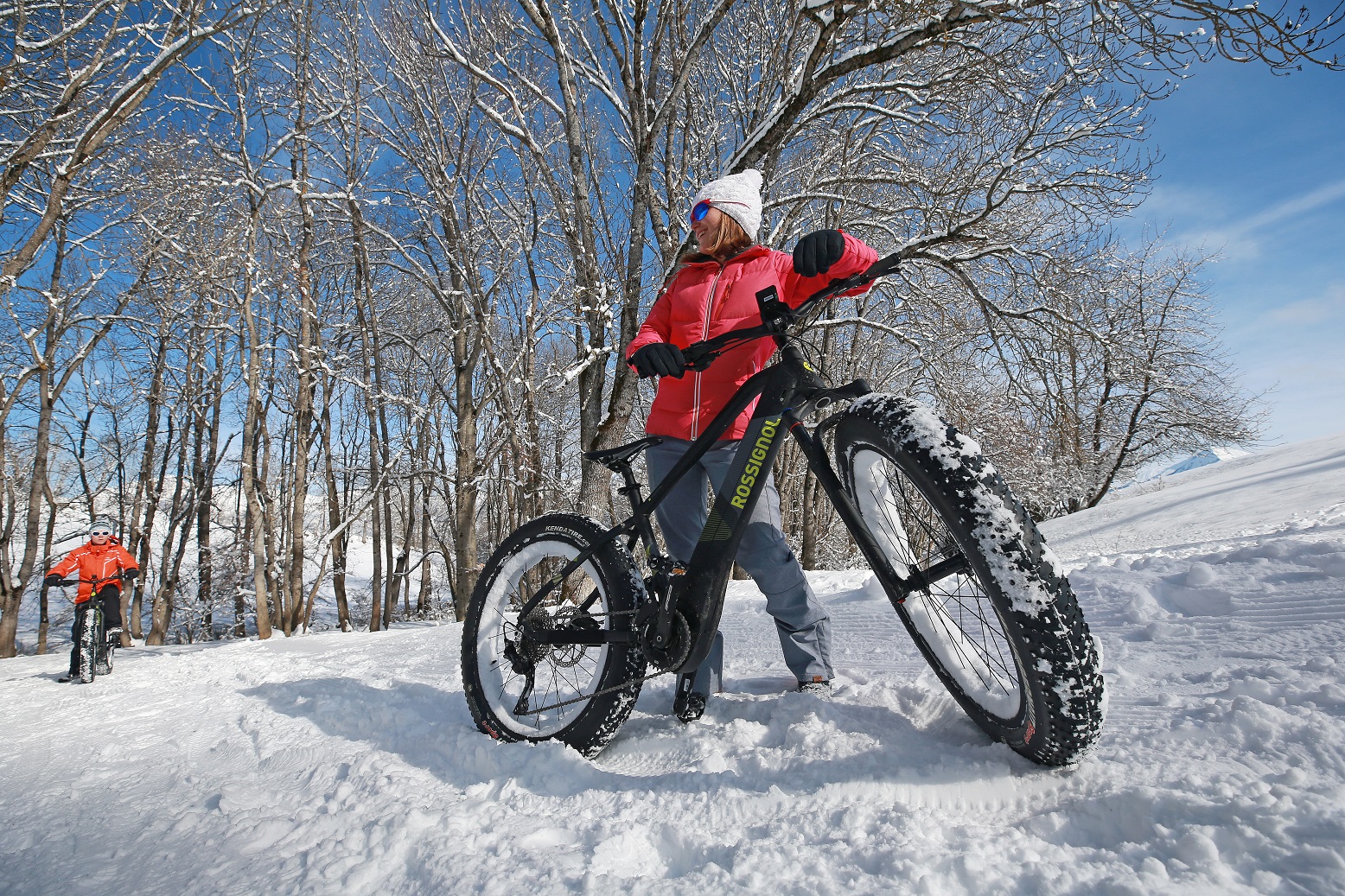 Fat Bike à Bayard. Copyright photos : Agence UROPE.