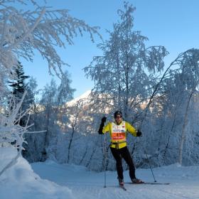 skieuse de fond