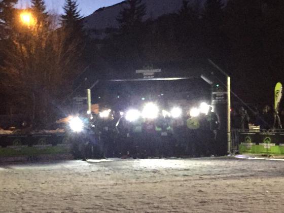 Au départ du BAYARD TRAIL NOCTURNE 2016