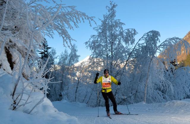 skieuse de fond